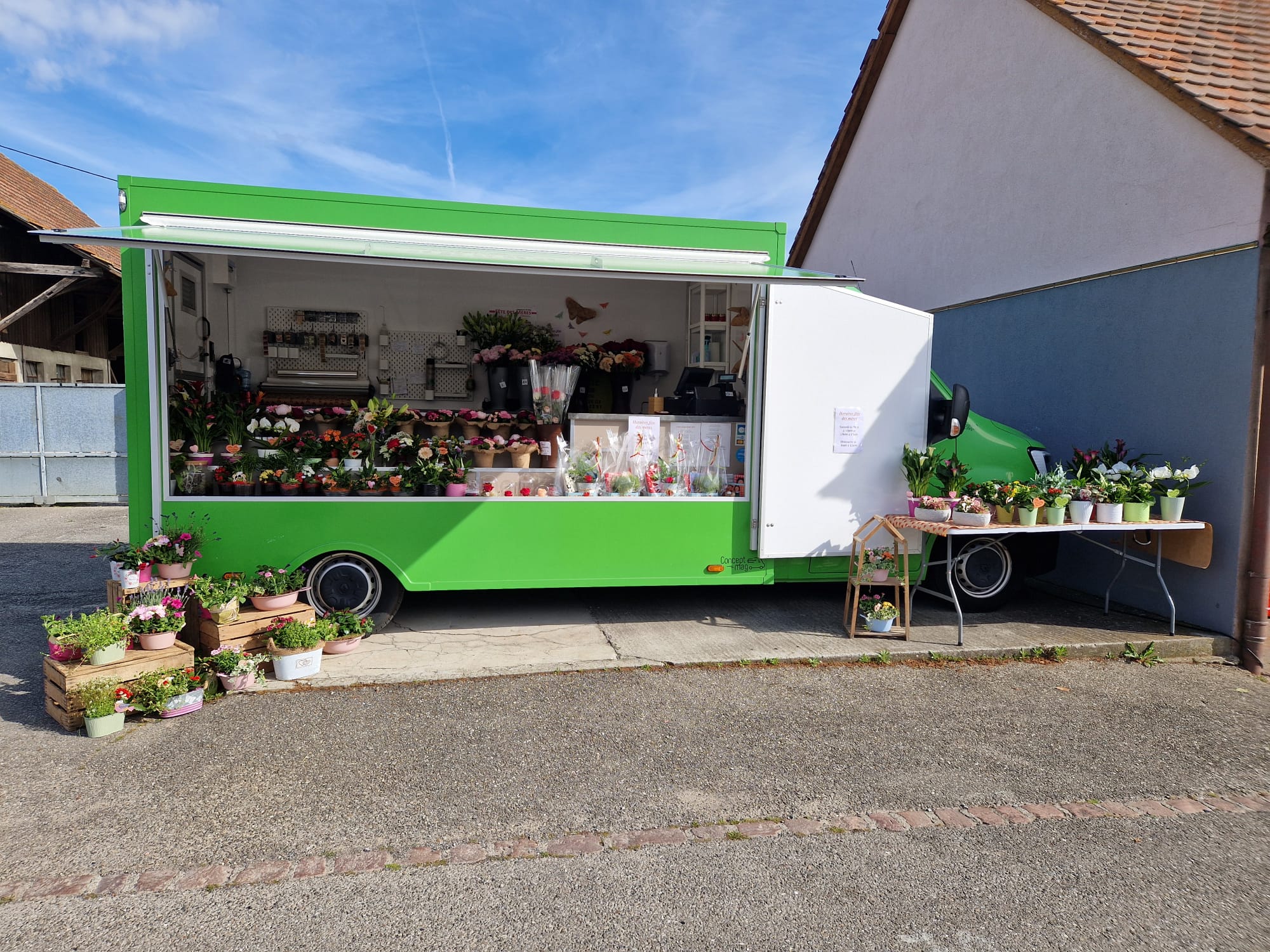 à propos de Anne Truck fleuriste